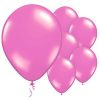Magenta Metallic Latex Balloons