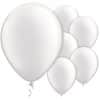 White Pearl Latex Balloons