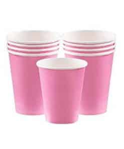 Baby Pink Party Paper Cups