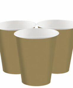 Gold Paper Cups