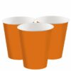 Orange Paper Cups
