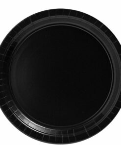 Black Paper Plates