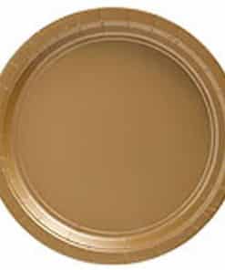 Gold Party Paper Plates