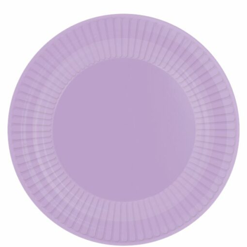 Lavender Paper Plates