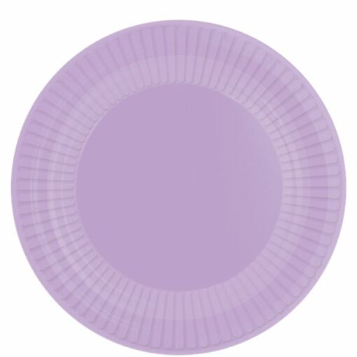 Lavender Paper Plates