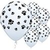 Paw Print Printed Latex Balloons