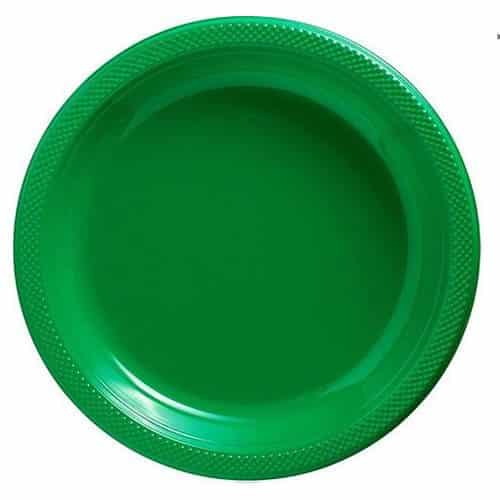 Buy Green Party Plastic Plates Fun Party Supplies
