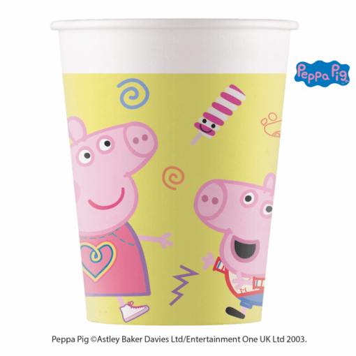 Peppa Pig Paper Cups & Plates - Next Day Delivery
