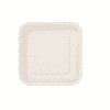 Ivory Square Paper Party Plates