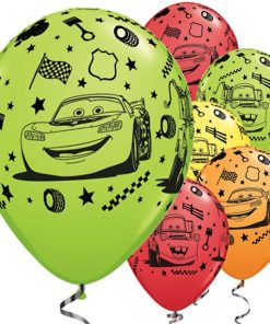 Disney Cars 3 Party Printed Latex Balloons