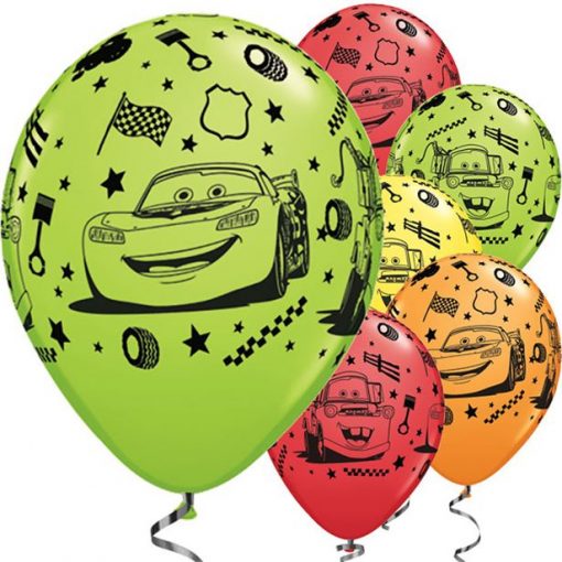 Disney Cars 3 Party Printed Latex Balloons