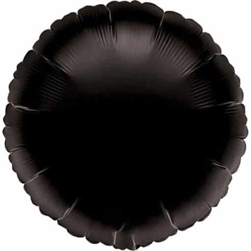 Black Round Balloon