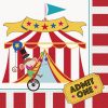 Circus Carnival Paper Napkins