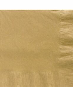 Gold 2ply Paper Napkins