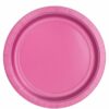 Hot Pink Paper Plates