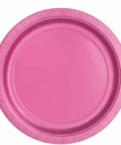 Hot Pink Paper Plates