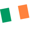 Irish Cloth Flag