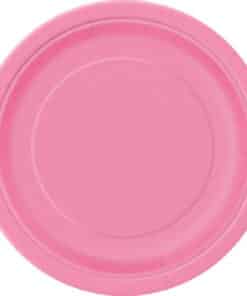Pink Party Paper Plates