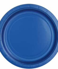 Royal Blue Paper Plates