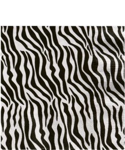Zebra Print Paper Napkins