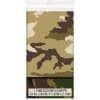 Military Camo Party Plastic Tablecover