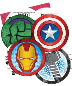 avengers party invitations