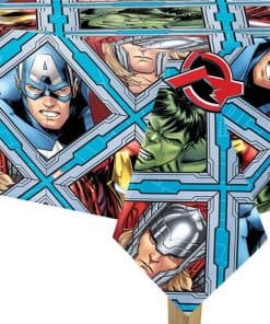 Mighty Avengers Party Plastic Tablecover
