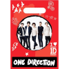One Direction Party Plastic Loot Bags
