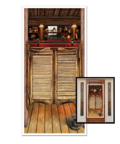 Alternative view of Wild West Party Saloon Door Banner - 1.5m