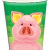Pig Themed Paper Cups