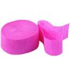 Bright Pink Crepe Streamer EACH 24.6m x 4.5cm