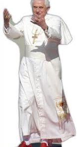 The Pope Cardboard cutout