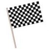 Checkered flags for waving and party decorating, free delivery