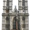 Westminster Abbey Cardboard cutout
