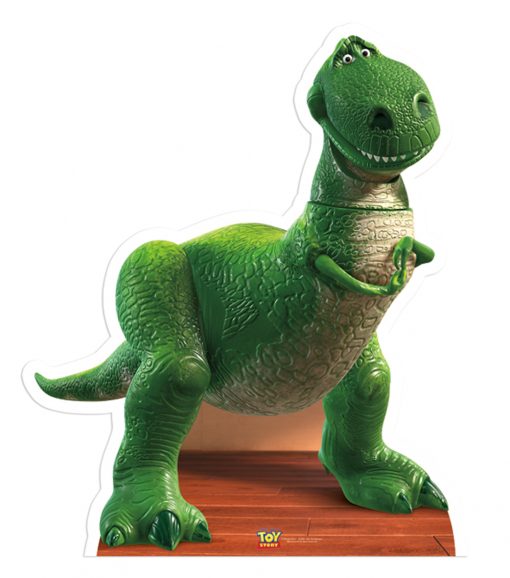 Toy Story Rex cardboard cutout