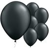 11" Latex Balloons - pack of 8 - Pearl Black