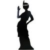 1920's Flapper Girl Silhouette - Lifesize cardboard Cutout 170cm