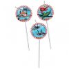 Disney Planes Party Straws pk 6