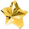 Gold Star Shaped Balloon Weight