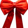 Big Red Satin Bow