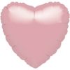 18'' Pastel Pink Heart Foil Balloon - each