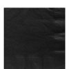 Jet Black Party Paper Luncheon Napkins 2ply pk 50