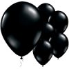 Black Onyx Latex Balloons pk 100
