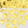 Gold Heart Table Confetti