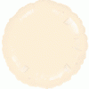 Ivory Round Foil balloon