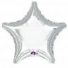 Silver Star Foil Balloon