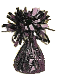 Black Foil Balloon Weight - 170g