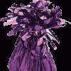 Purple Foil Balloon Weight - 170g