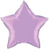 Lavender 19" foil star shaped balloon