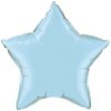 Pale Blue Star Balloon